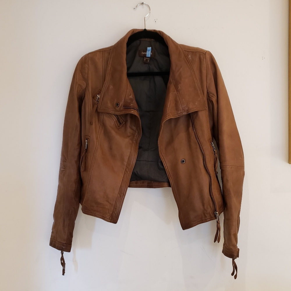 Danier buttersoft lamb leather jacket